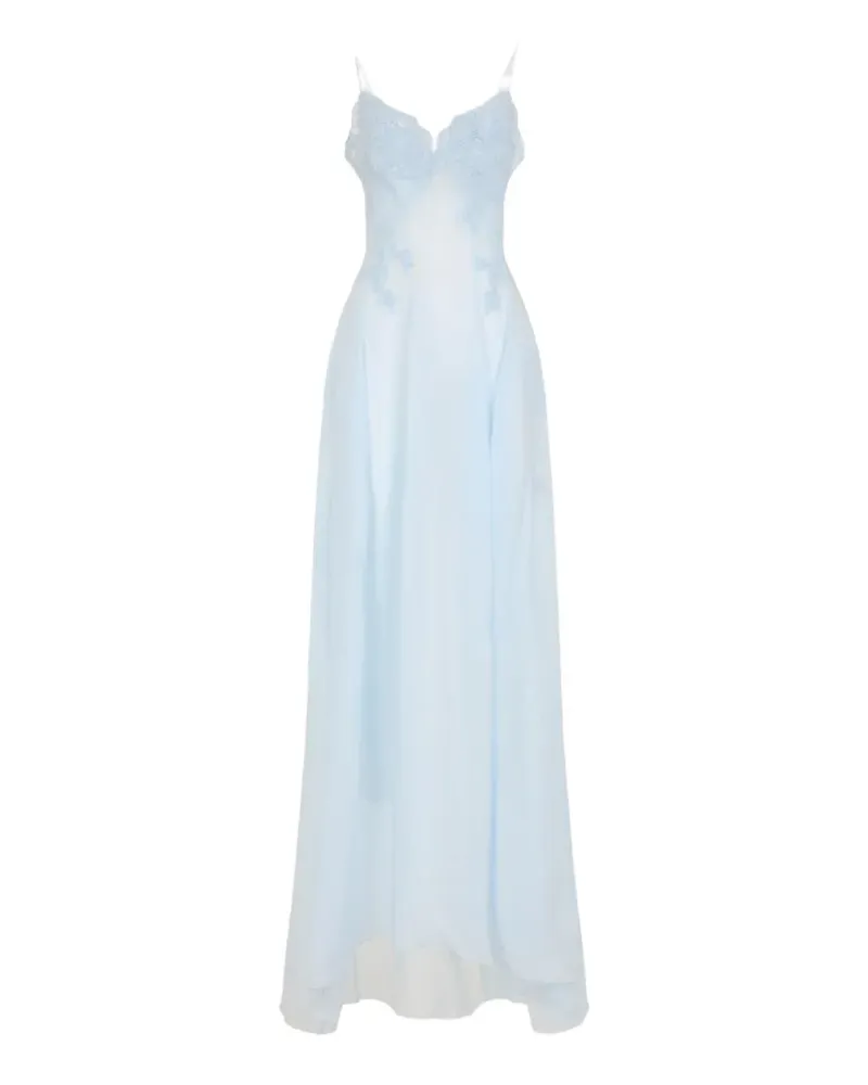 Ermanno Scervino lace raimie dress - Blau Blau