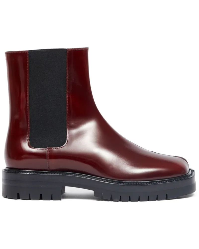 Maison Margiela Tabi Chelsea-Boots Rot