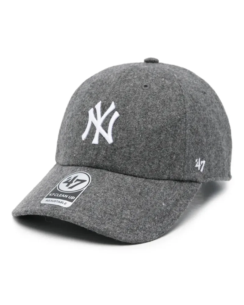 SPORTY & RICH charcoal logo cap - Grau Grau