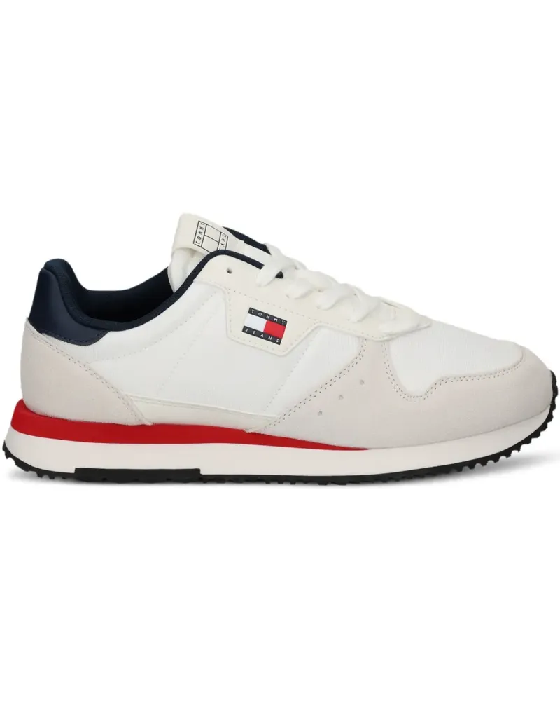 Tommy Hilfiger Sneakers mit Logo-Detail - Weiß Weiß