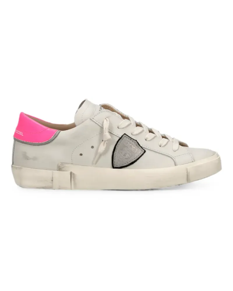 Philippe Model PRSX Low Sneakers mit Logo-Patch - Nude Nude