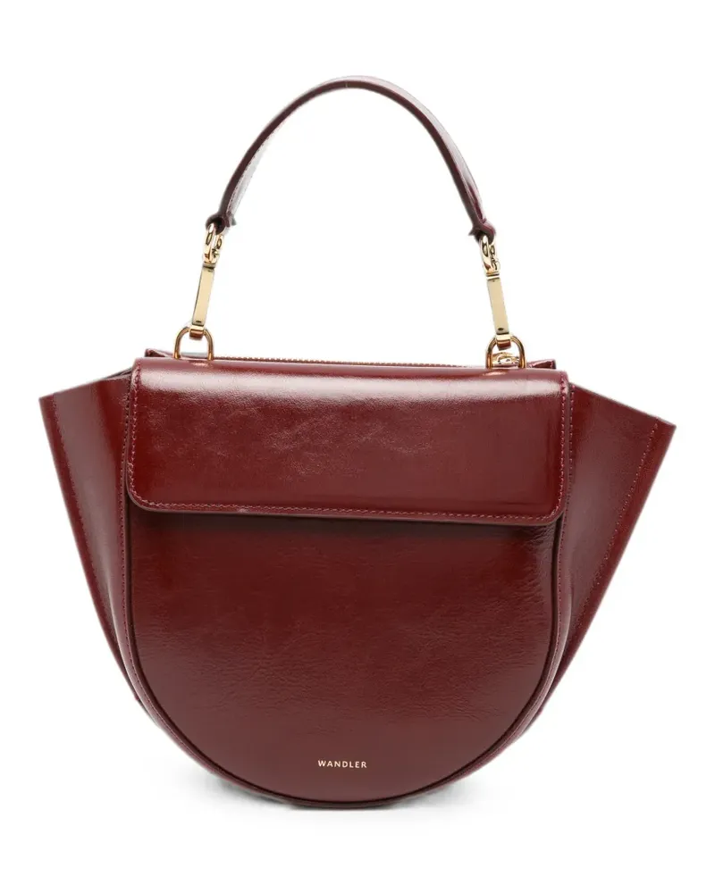 WANDLER mini Hortensia leather tote bag - Rot Rot