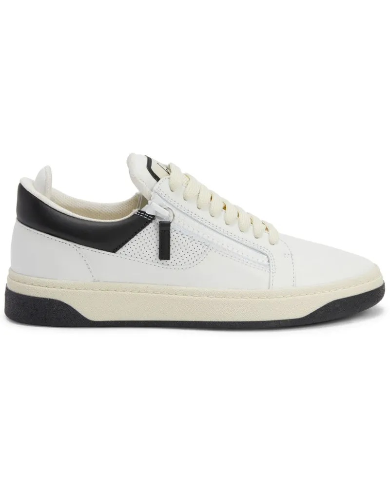 Giuseppe Zanotti GZ94 Sneakers mit Logo-Patch - Weiß Weiß