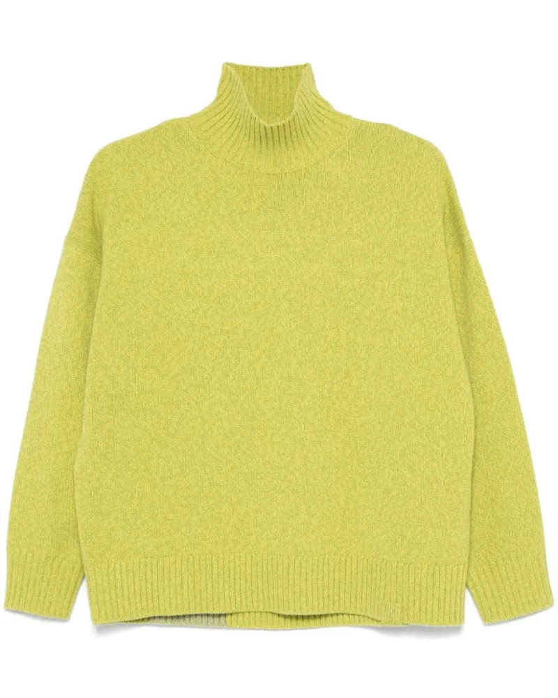 Victoria Beckham Rückenfreier Pullover Grün