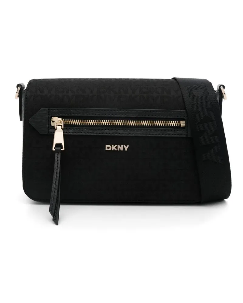 DKNY Mittelgroße Bryant Ave Umhängetasche - Schwarz Schwarz