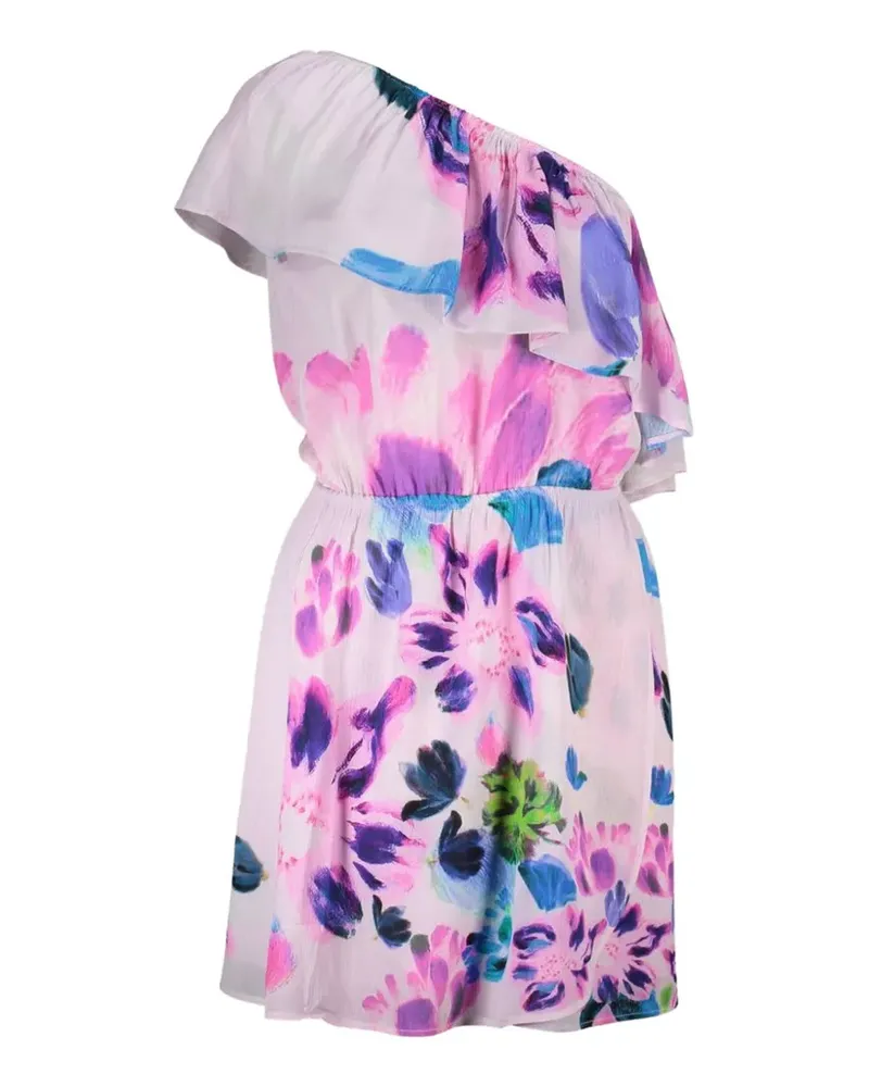 Desigual Asymmetrisches Minikleid - Rosa Rosa