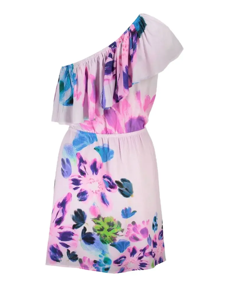 Desigual asymmetric mini dress - Rosa Rosa