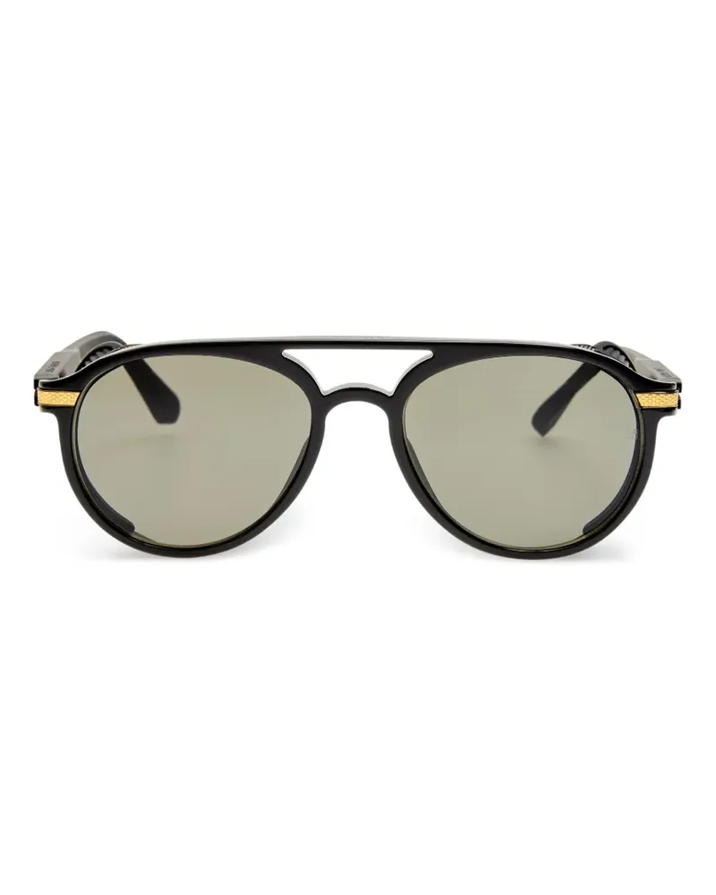 Linda Farrow pilot-frame sunglasses - Schwarz Schwarz