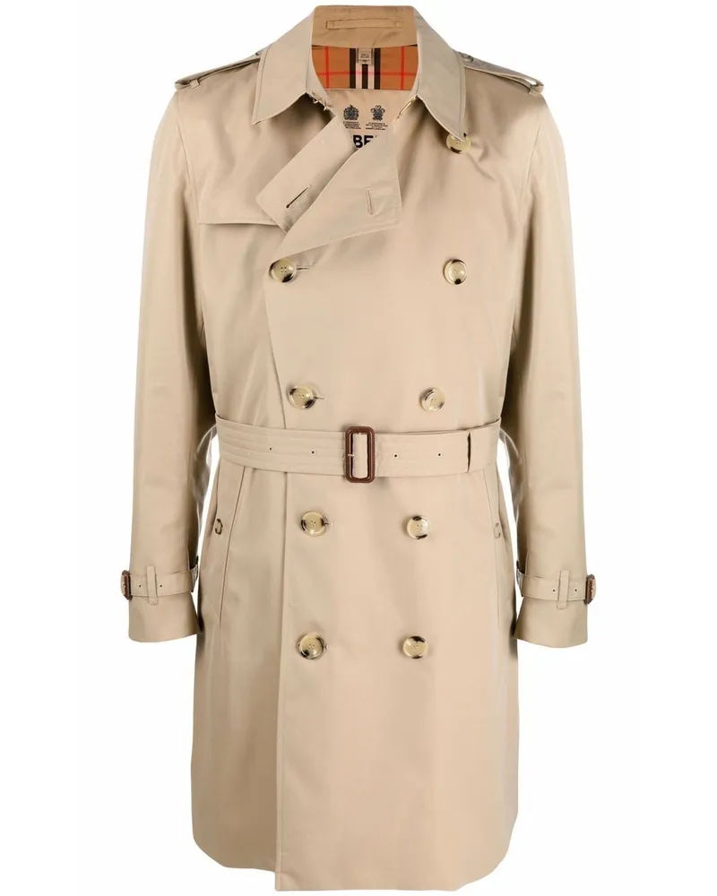 Burberry The Kensington Heritage Trenchcoat - Nude Nude