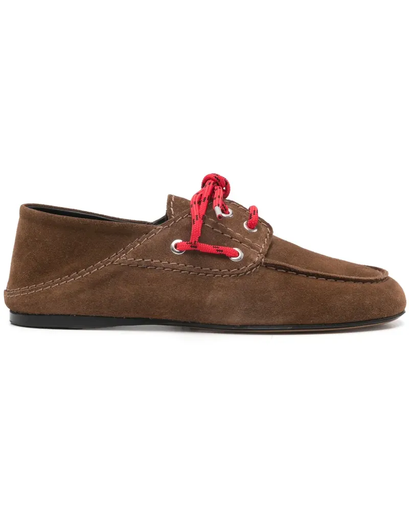 Sandro Loafer aus Wildleder - Braun Braun