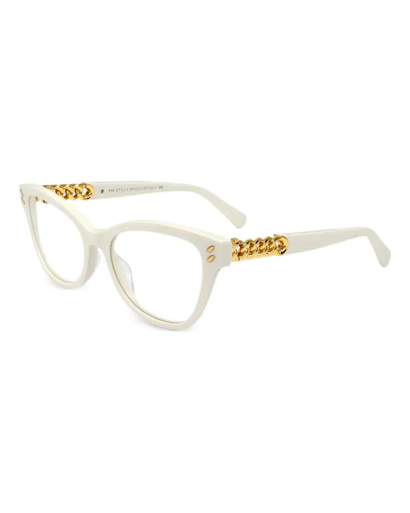 Stella McCartney Falabella Cat-Eye-Brille - Nude Nude