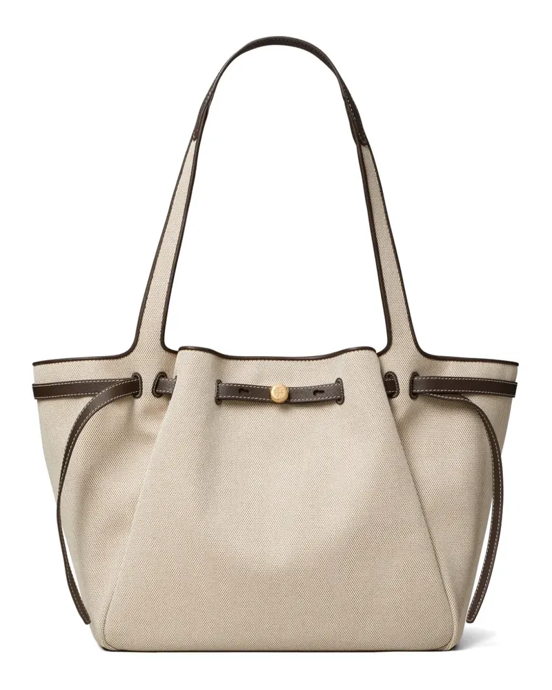 Tory Burch Romy canvas tote - Nude Nude