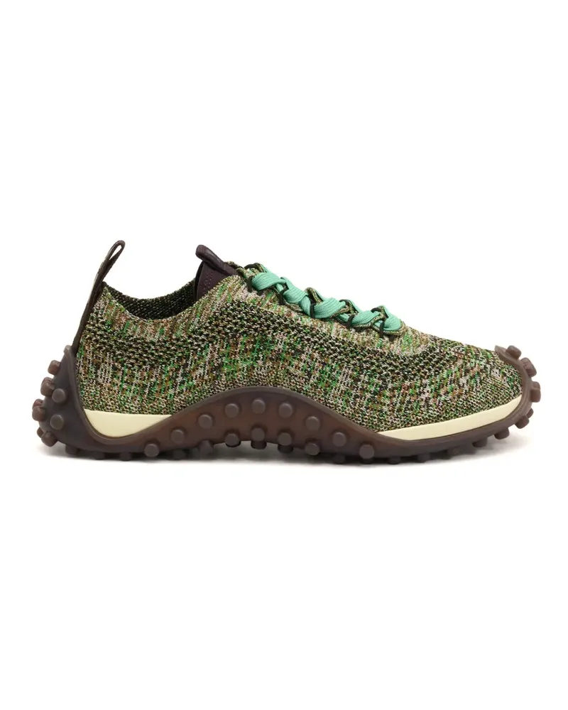 AMI Paris Mirage Sneakers aus Strick - Grün Grün