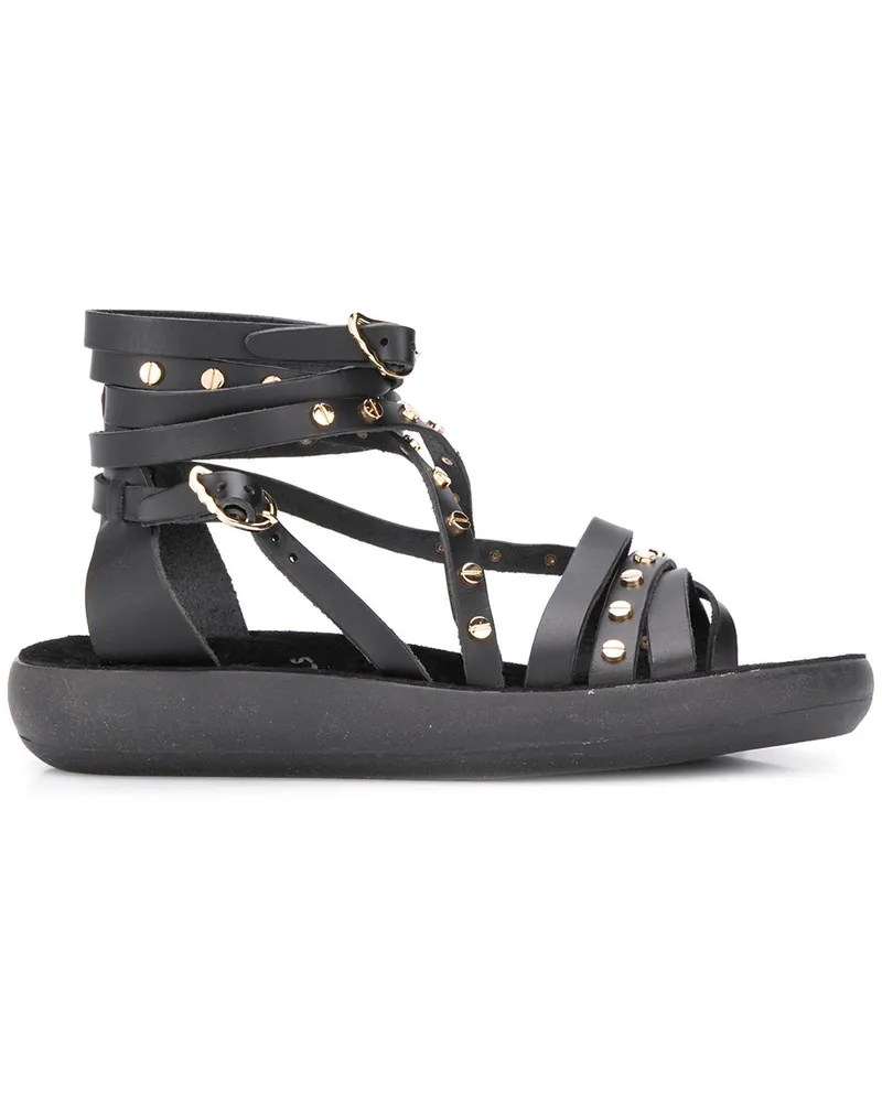 Ancient Greek Sandals Satira' Sandalen - Schwarz Schwarz