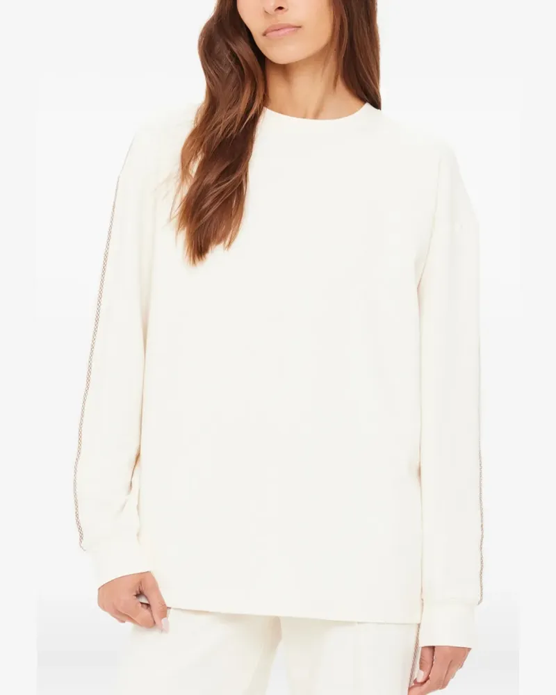 The Upside Hamsa Sunday Sweatshirt - Nude Nude