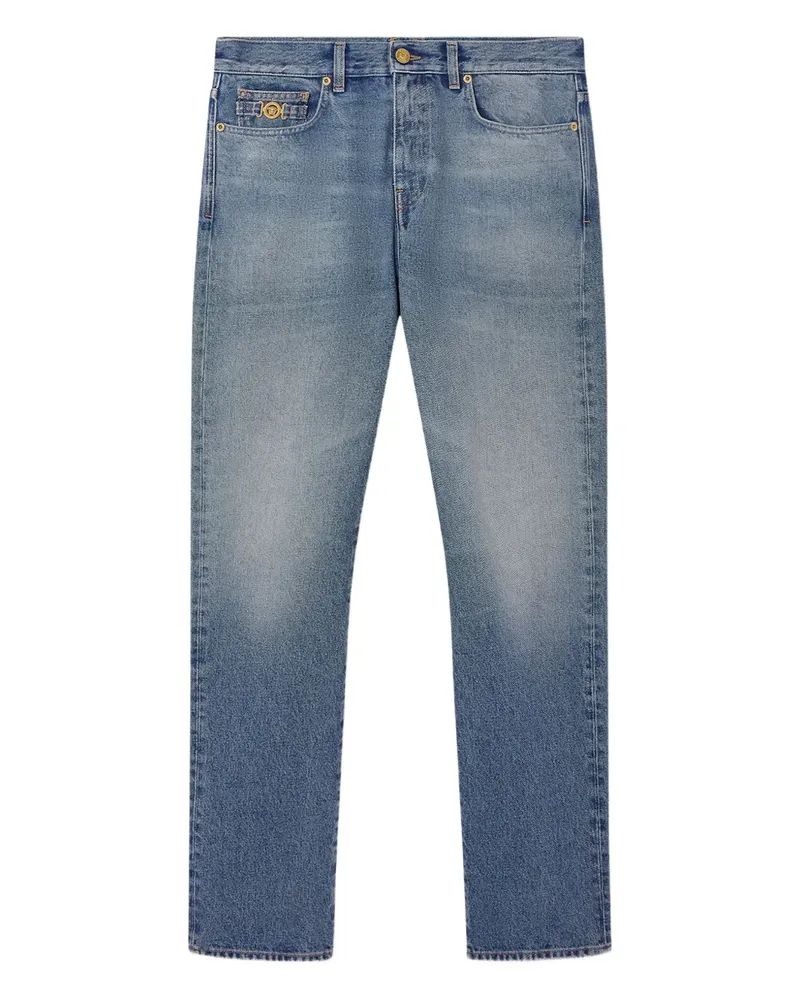 Versace Medusa Biggie Jeans - Blau Blau