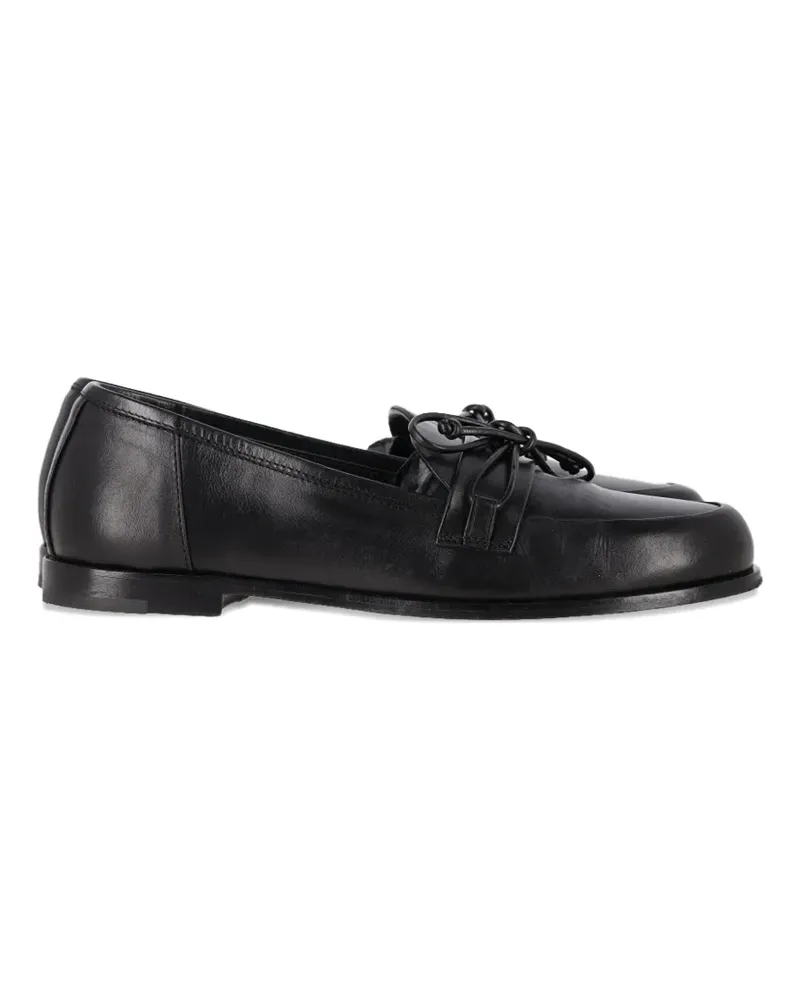 Totême Loafer aus Leder - Schwarz Schwarz