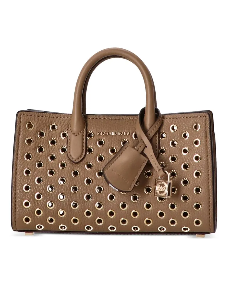 Michael Kors Extra kleine Scarlett Tote Bag - Braun Braun