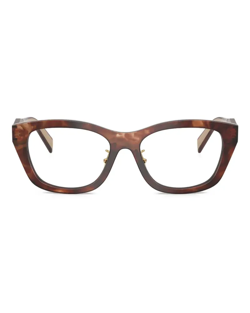 Prada clear-lense glasses - Nude Nude