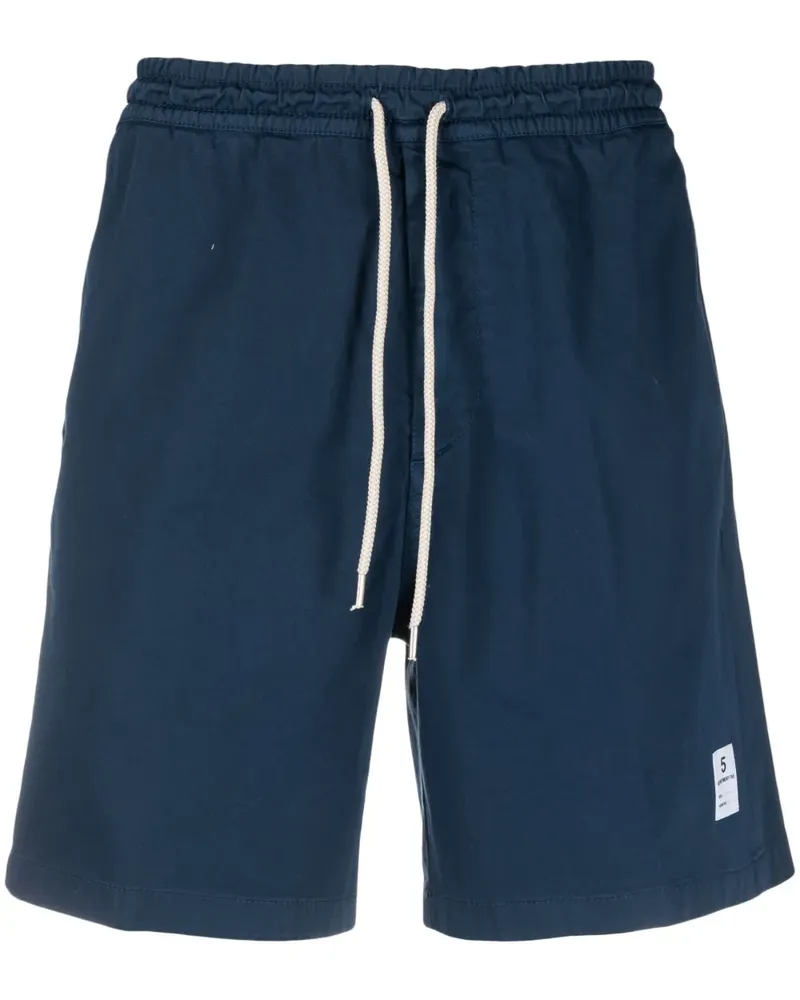 Department 5 Shorts mit Kordelzug - Blau Blau