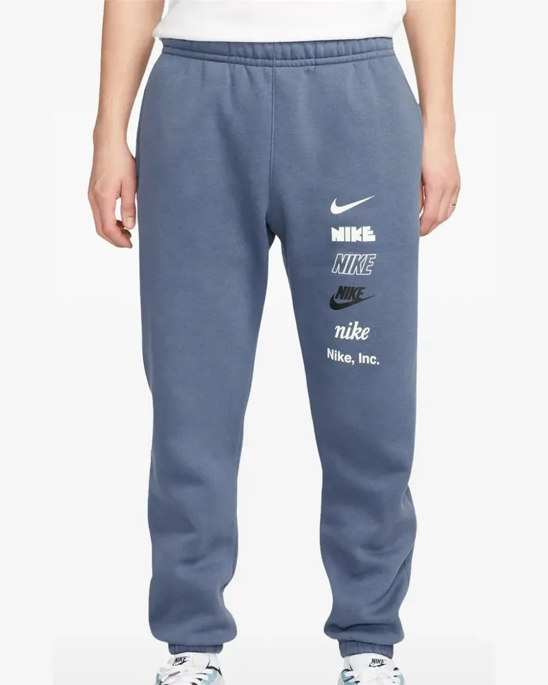 Nike NSW Club Plus Logo "Diffused Blue" Jogginghose - Blau Blau