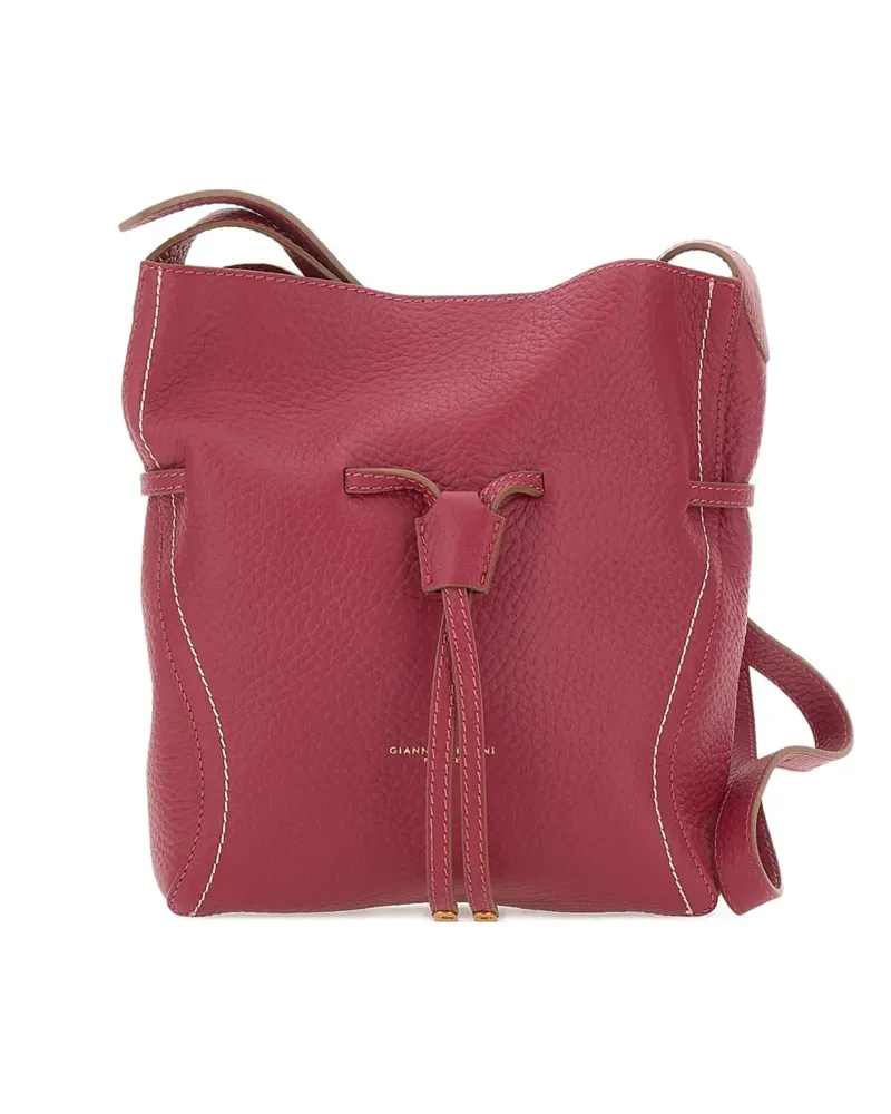 Gianni Chiarini Sienna Schultertasche mit Kordelzug - Rosa Rosa