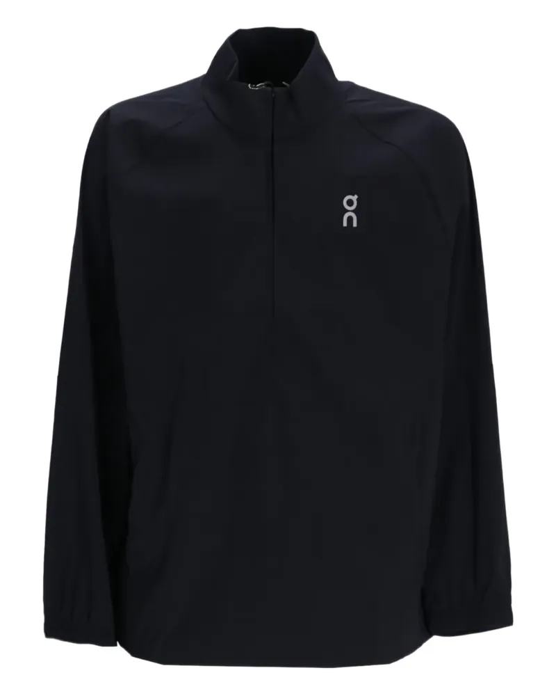 ON All-Day Jacke mit Viertelreißverschluss - Schwarz Schwarz