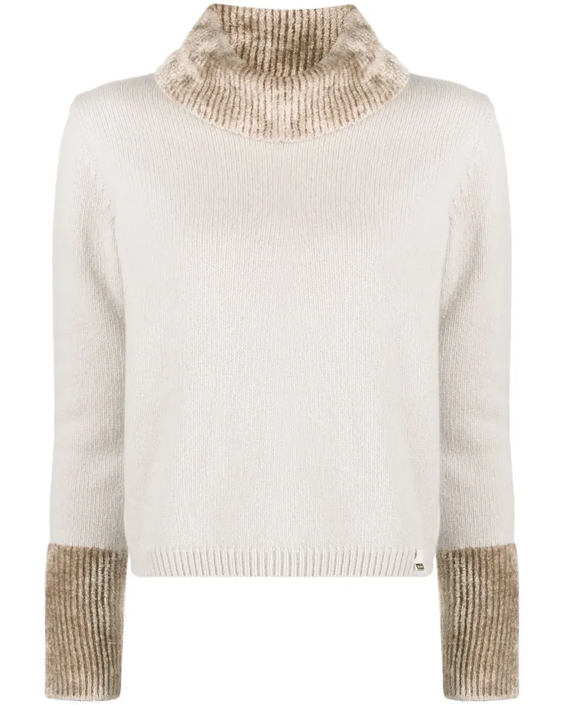 Herno Pullover mit Rollkragen - Nude Nude