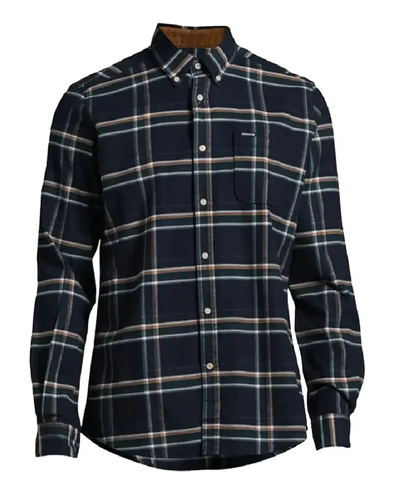 Barbour Kariertes Hemd - Blau Blau