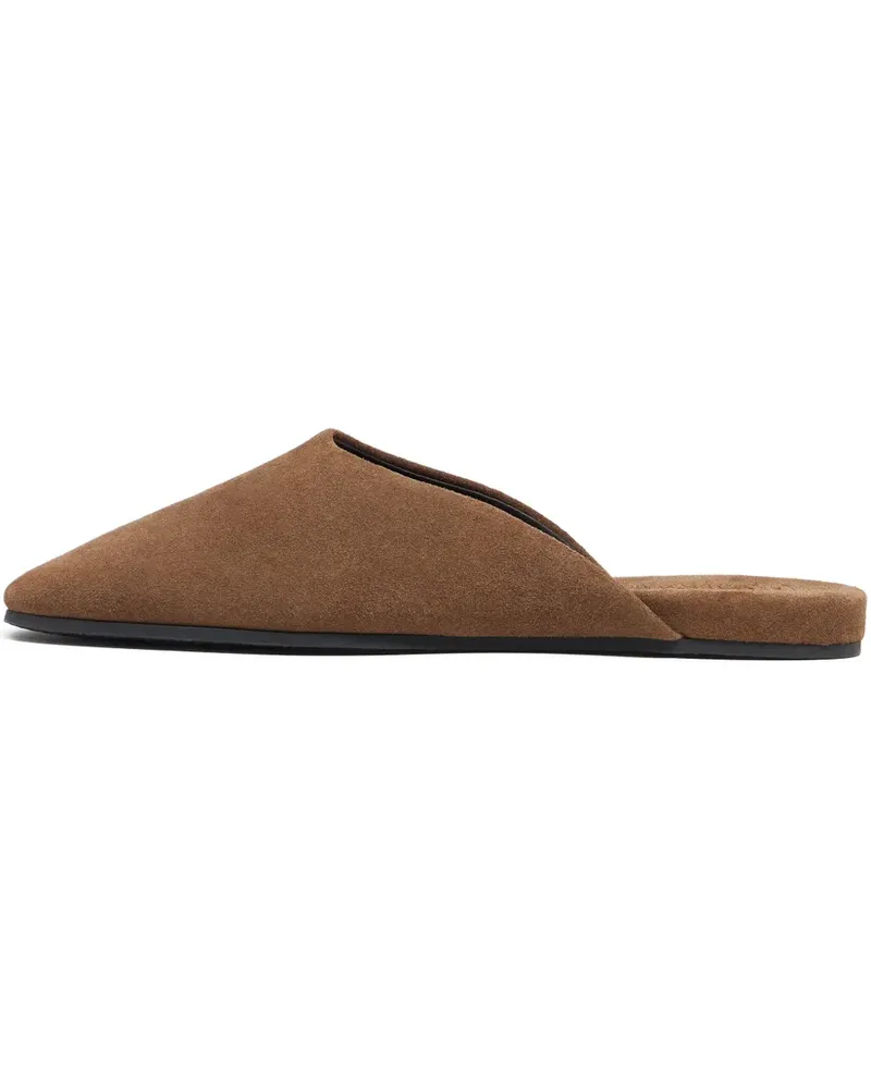 BIMBA Y LOLA Slipper aus Wildleder - Braun Braun