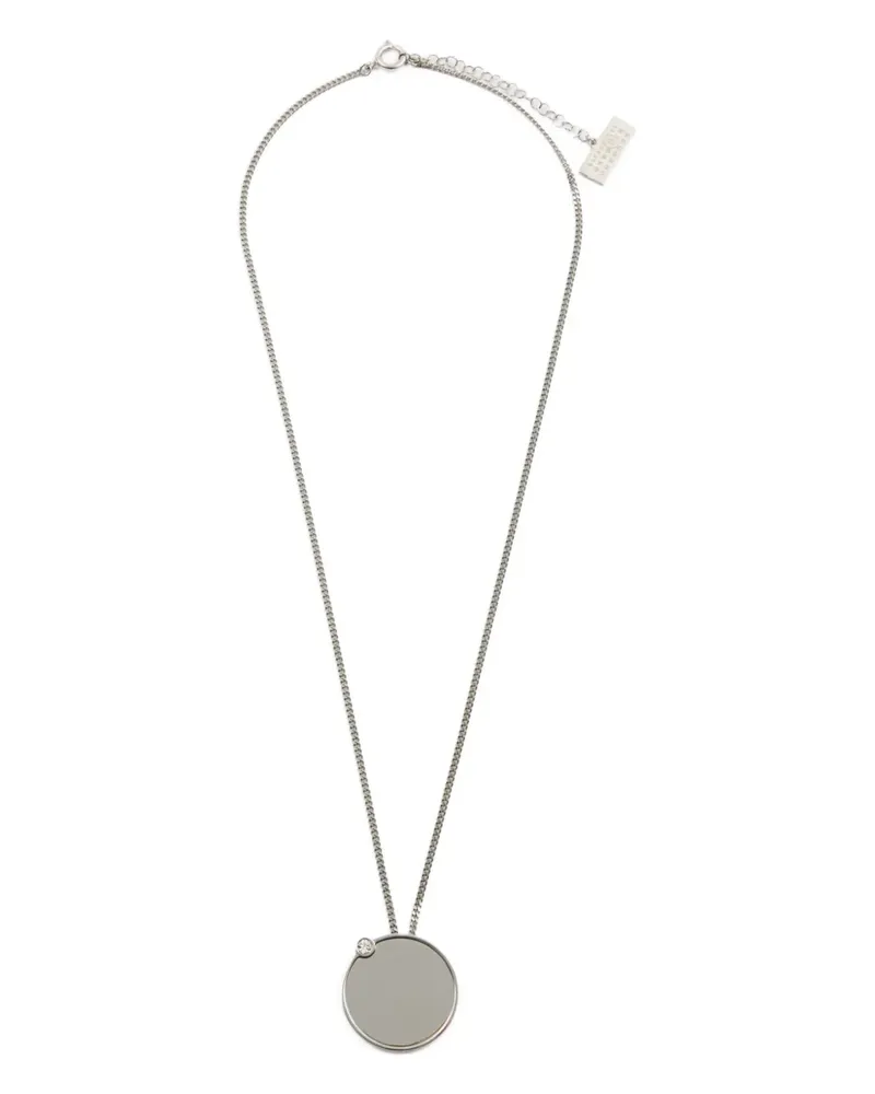 Maison Margiela Halskette mit Spiegelanhänger - Silber Silber