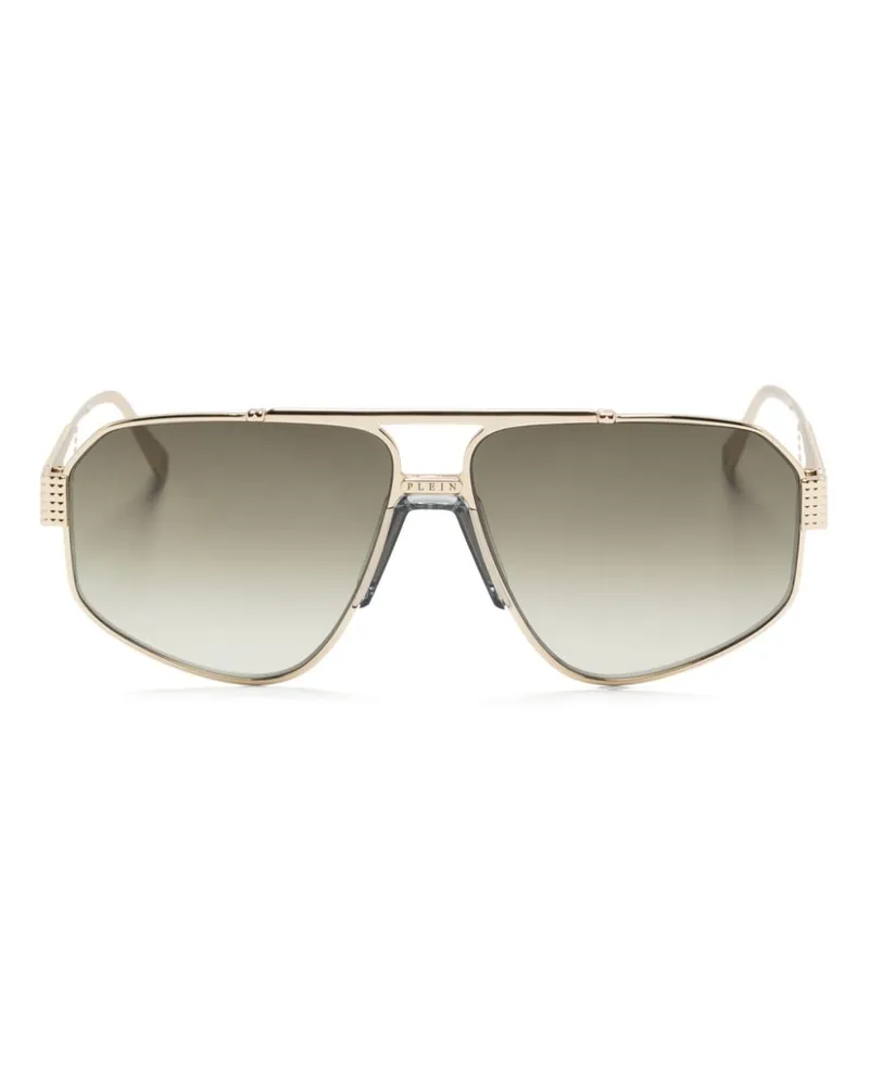 Philipp Plein SPP106M 08FF Sonnenbrille - Gold Gold