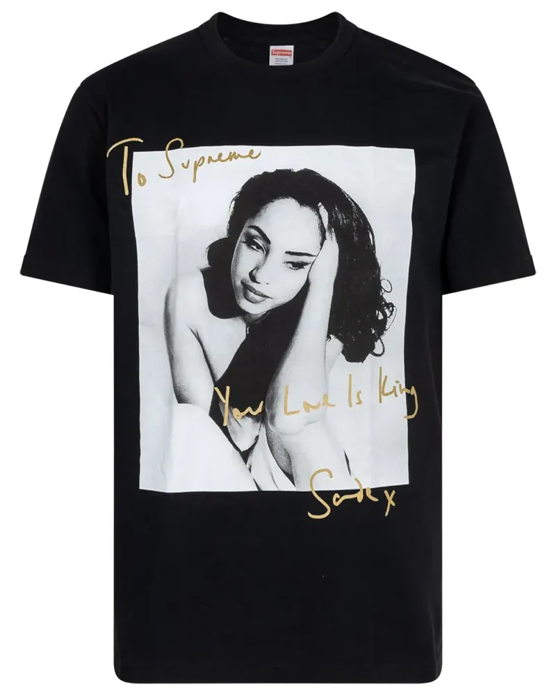 Supreme Being Sade T-Shirt - Schwarz Schwarz