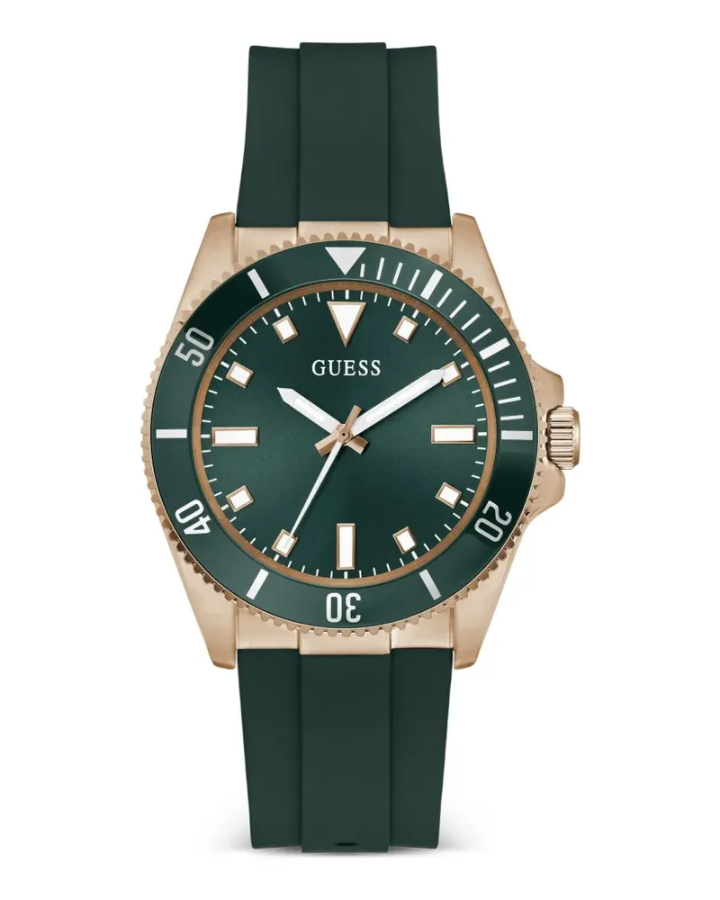Guess Armbanduhr mit Quarzwerk 43mm - Grün Grün