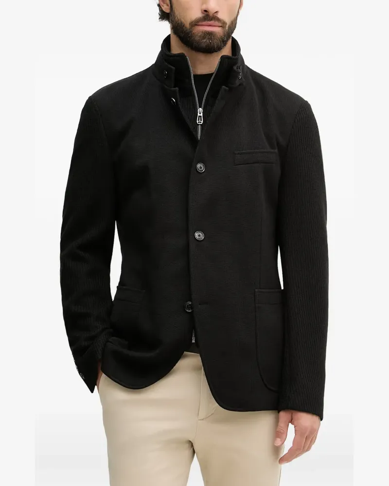 JOOP! layered-look jacket - Schwarz Schwarz