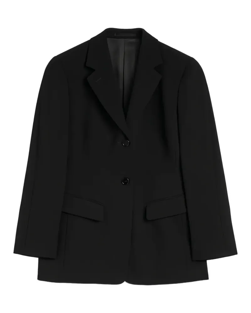 Jil Sander Klassisches Sakko - Schwarz Schwarz