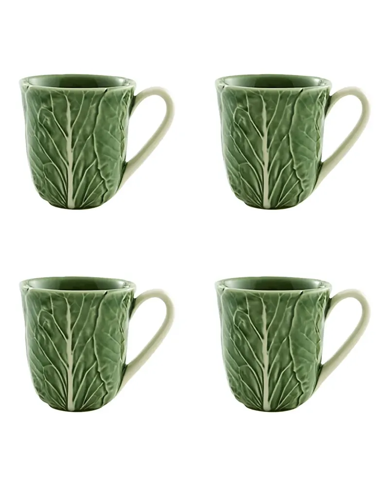 Bordallo Pinheiro Cabbage Tassen-Set - Grün Grün