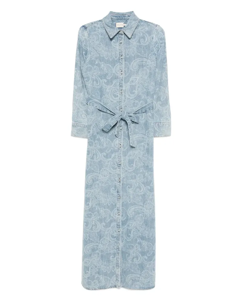 Alice + Olivia Chassidy Jeanskleid - Blau Blau