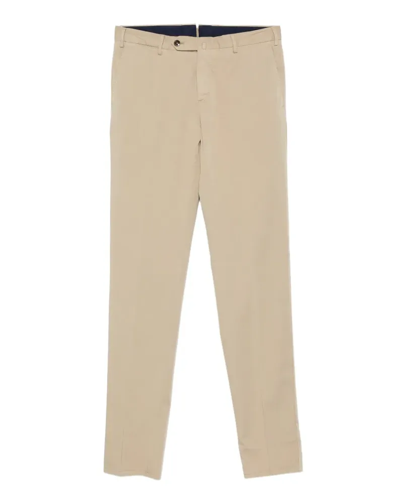PT TORINO button trousers - Nude Nude