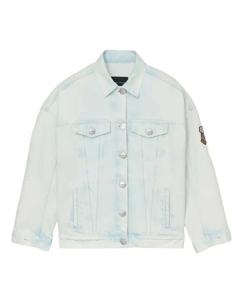 Marc Jacobs Jeansjacke mit Logo-Patch - Blau Blau