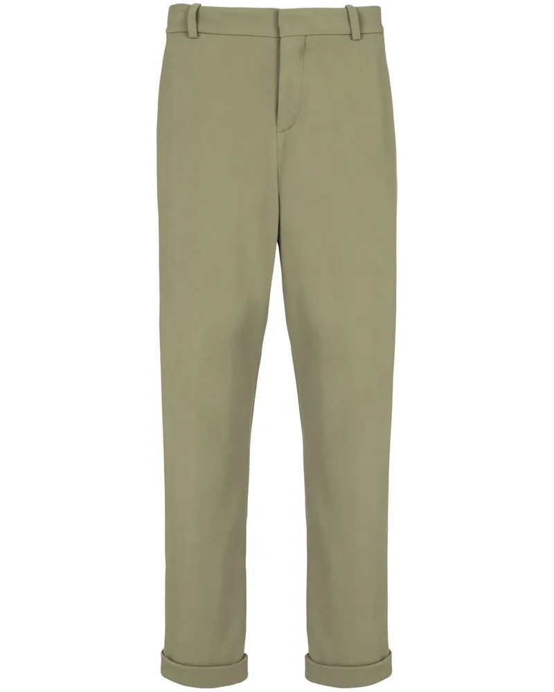 Balmain Chino mit geradem Bein - Grün Grün
