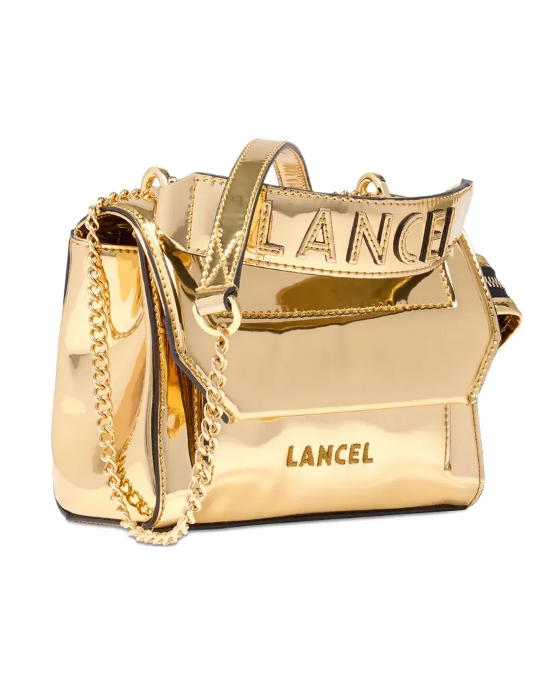 Lancel Ninon Umhängetasche im Metallic-Look - Gold Gold