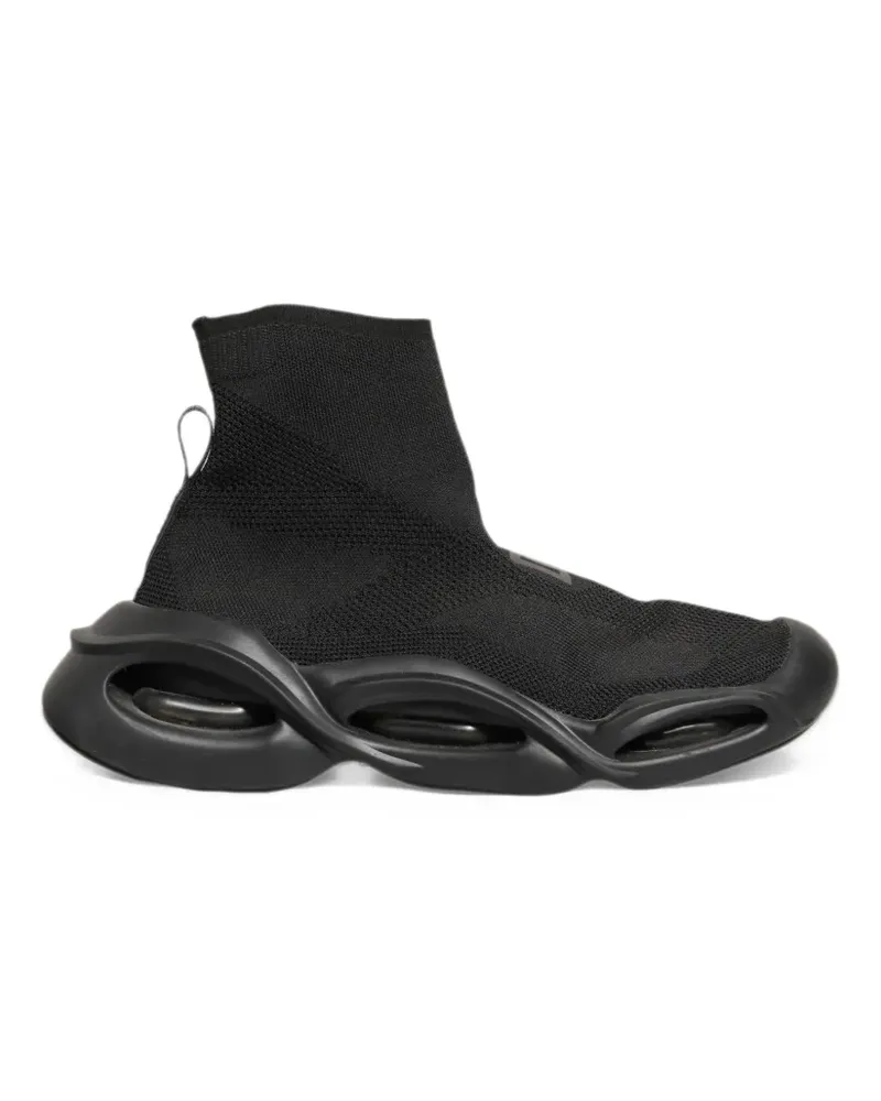 Dolce & Gabbana Wave sock-style sneakers - Schwarz Schwarz