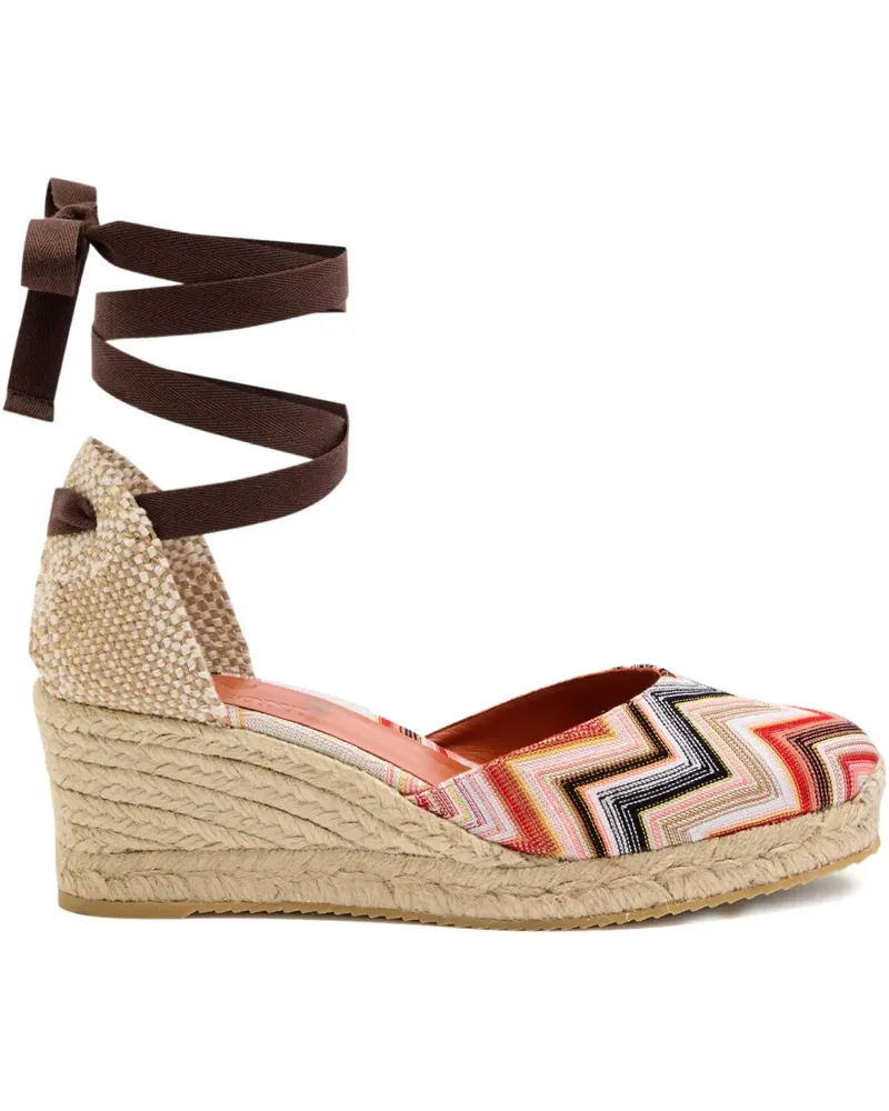 Missoni Eva Espadrilles 60mm - Braun Braun