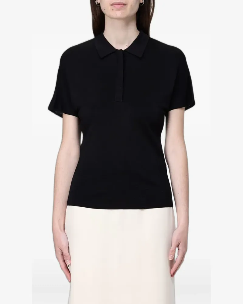 MEIMEIJ short-sleeve polo shirt - Schwarz Schwarz