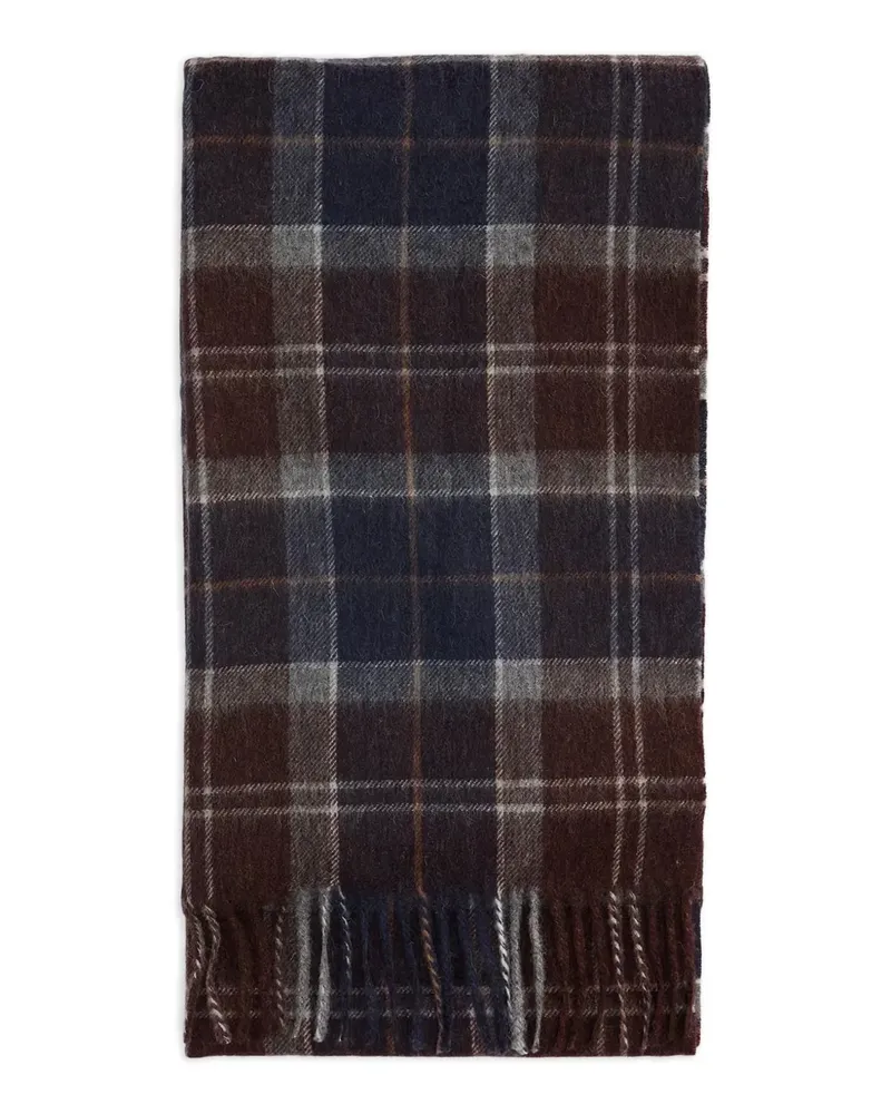 Barbour Schal mit Schottenkaromuster - Blau Blau