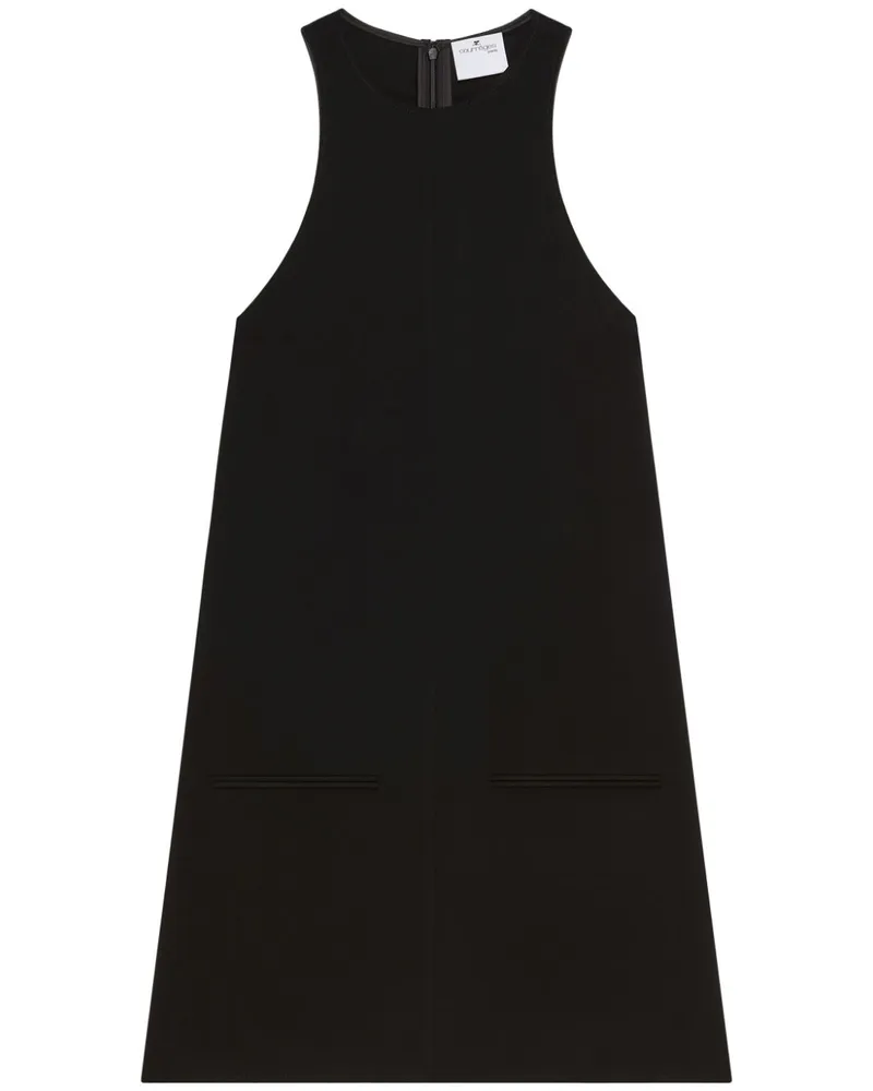 Courrèges Heritage Kleid - Schwarz Schwarz