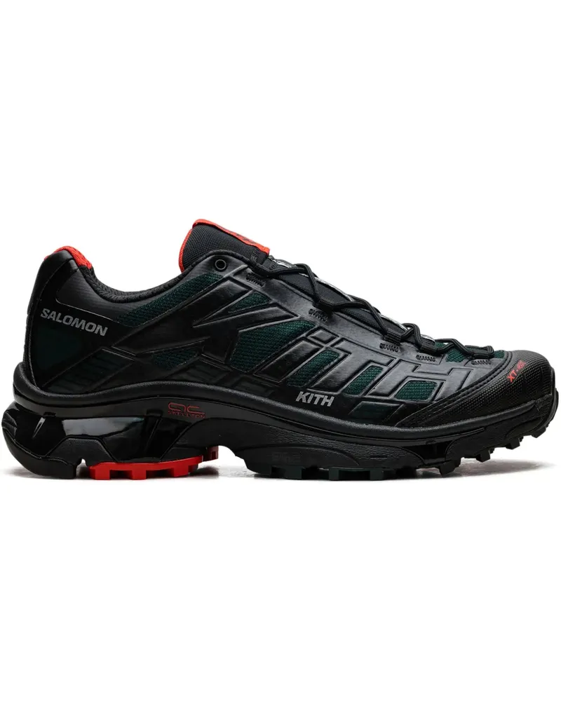 Salomon x Kith XT-4K "Kithmas Black" Sneakers - Schwarz Schwarz