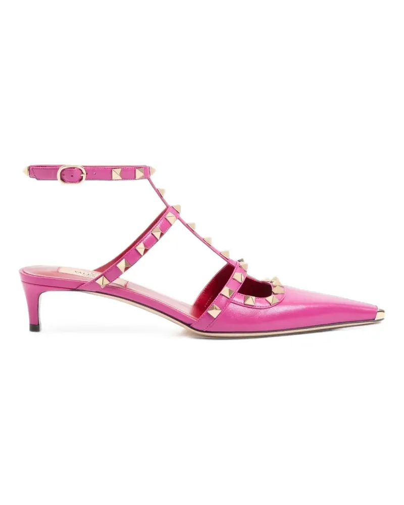 Valentino Garavani Rockstud metal-toe pumps - Rosa Rosa