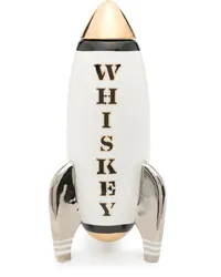 Jonathan Adler Rocket Whiskey-Dekanter Weiß